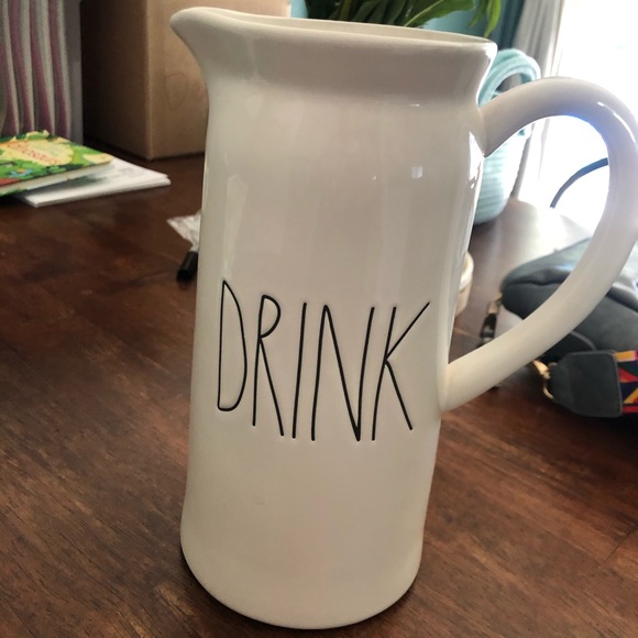 Rae Dunn “drink” pitcher